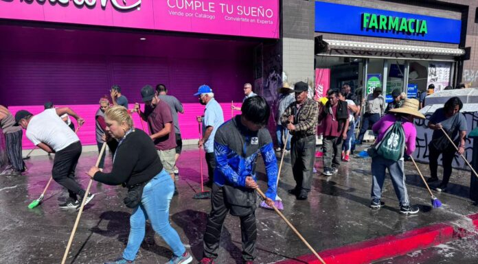 AYUNTAMIENTO Y COMERCIANTES SE SUMAN POR LA LIMPIEZA DEL CENTRO DE TIJUANA