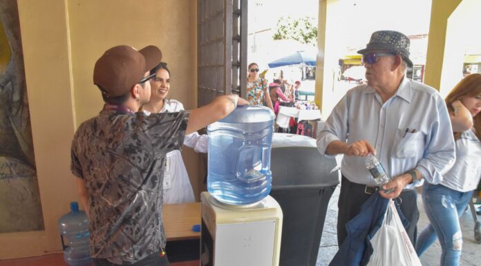 INSTALAN PUNTOS ESTRATÉGICOS DE HIDRATACIÓN EN TIJUANA