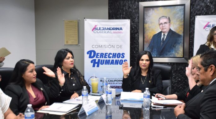 INSTALAN COMISIÓN DE DERECHOS HUMANOS EN CONGRESO BC