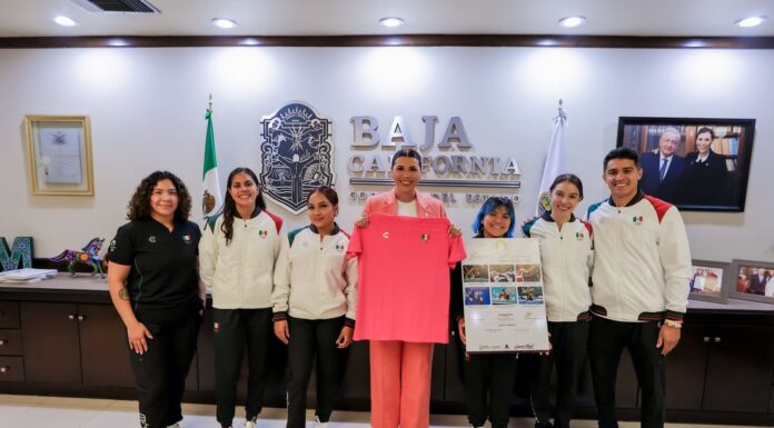 RECIBEN DEPORTISTAS OLÍMPICOS BAJACALIFORNIANOS RECONOCIMIENTO INSTITUCIONAL