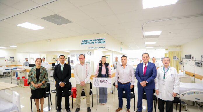 PRESENTAN ACCIONES DE HOSPITAL MATERNO INFANTIL DE TIJUANA
