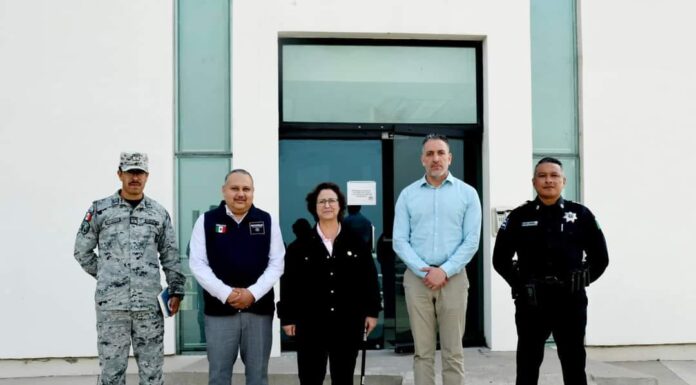INSTALA ROCÍO ADAME LA PRIMERA MESA DE SEGURIDAD REGIONAL EN ROSARITO