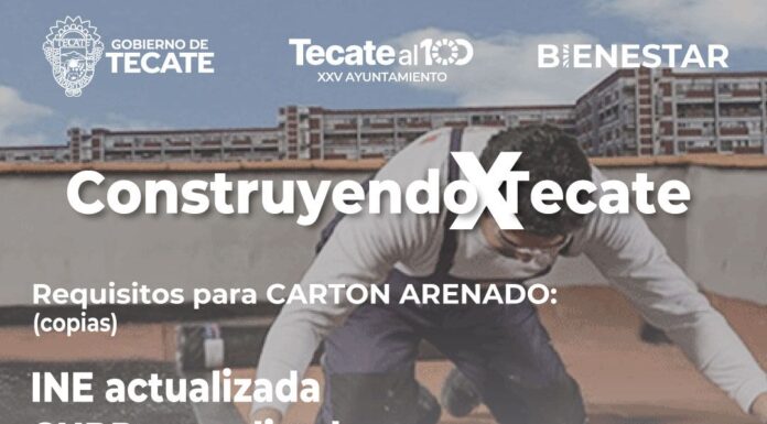 INVITAN A FAMILIAS TECATENSES A PARTICIPAR PARA RECIBIR APOYOS DE CARTÓN ARENADO