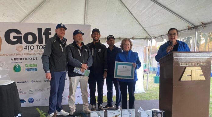 REALIZAN TORNEO DE GOLF A BENEFICIO DE CUIDADOS PALIATIVOS