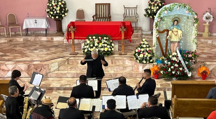 CELEBRA BANDA DEL ESTADO EL DÍA INTERNACIONAL DEL MÚSICO CON CONCIERTO “SANTA CECILIA PATRONA DE LOS MÚSICOS”