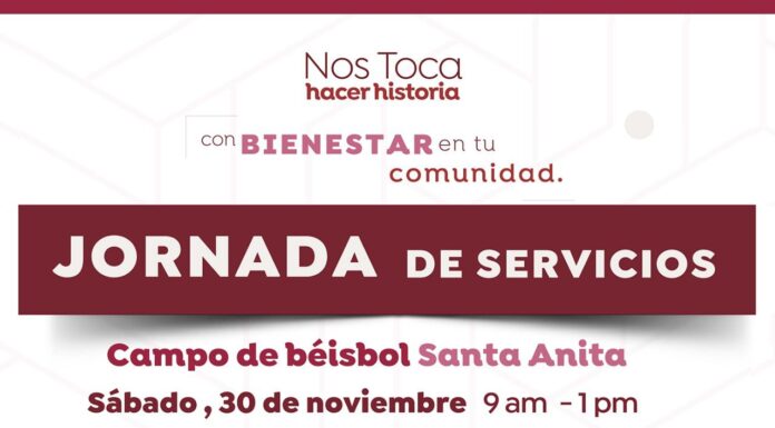 LLEGA LA JORNADA «NOS TOCA HACER HISTORIA CON BIENESTAR» A LA COMUNIDAD DE SANTA ANITA EN ROSARITO
