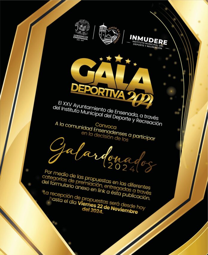gala deportiva Inmudere