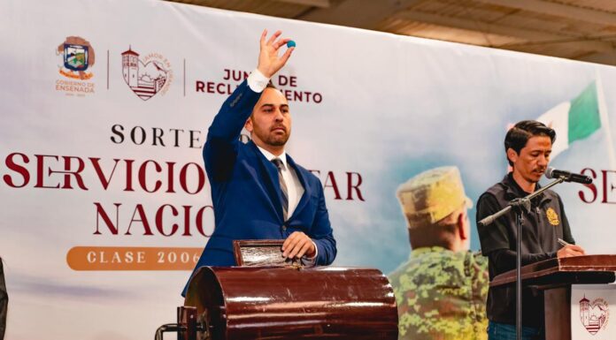 PARTICIPAN JÓVENES EN SORTEO CLASE 2006 DEL SERVICIO MILITAR