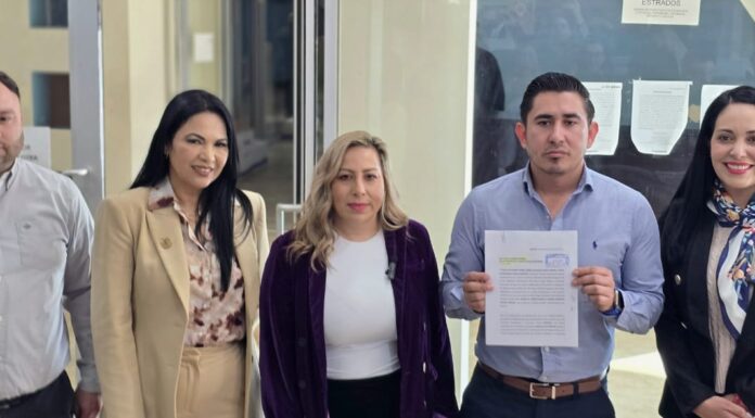 DIRIGENCIA ESTATAL DEL PAN Y SU FRACCIÓN PARLAMENTARIA DENUNCIAN ANTE FGE A DEUDORES DE ISSSTECALI