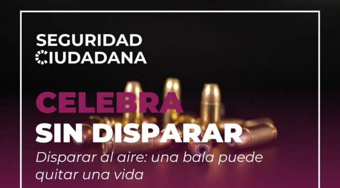 PIDEN A TECATENSES A NO REALIZAR DETONACIONES DE ARMAS DE FUEGO DURANTE NAVIDAD Y AÑO NUEVO