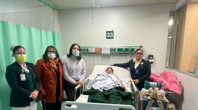 EN TECATE DAN LA BIENVENIDA A LA PRIMERA BEBÉ NACIDA EN EL 2025