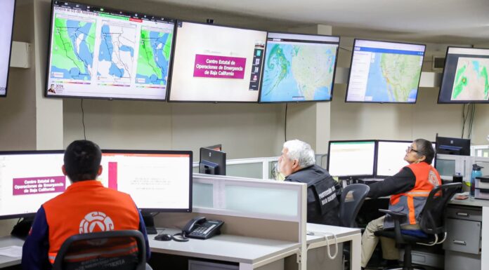 ADVIERTE GOBERNADORA RECOMENDACIONES ANTE CONDICIONES DE CLIMA Y POSIBLES SISMOS