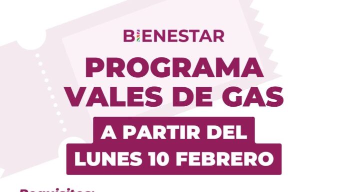 LANZAN PROGRAMA DE APOYO CON VALES DE GAS EN TECATE
