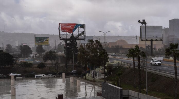 EMITEN RECOMENDACIONES A TIJUANENSES ANTE PRONÓSTICO DE LLUVIA PARA MIÉRCOLES Y JUEVES