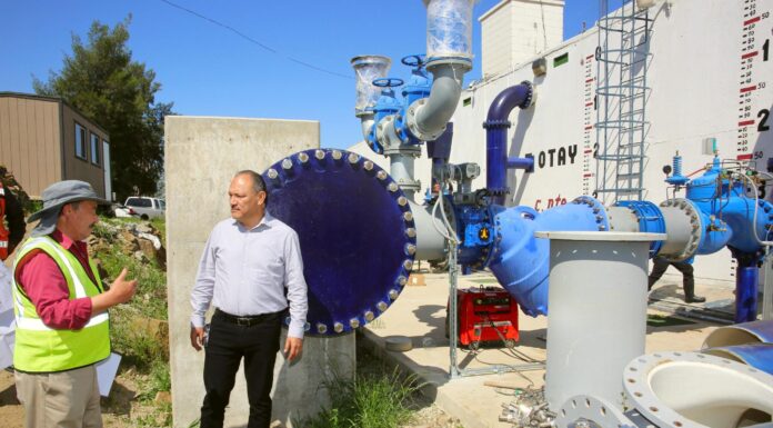 RECUPERAN SERVICIO DEL AGUA COLONIAS ALEDAÑAS AL TANQUE OTAY