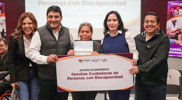 RECIBEN APOYO CUIDADORES DE PERSONAS CON DISCAPACIDAD EN TIJUANA