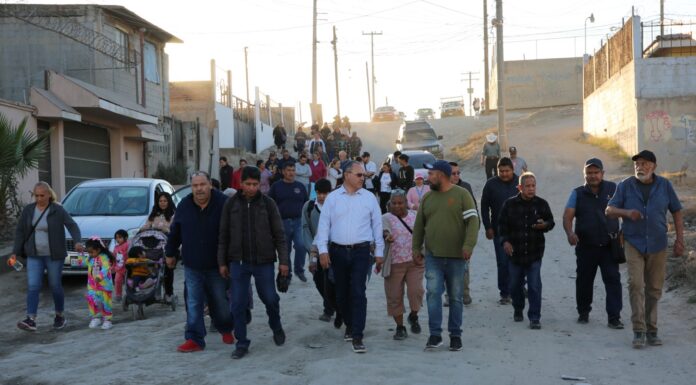 REPORTAN 59% DE AVANCE EN OBRA DE AGUA POTABLE EN EL EJ. LÁZARO CÁRDENAS