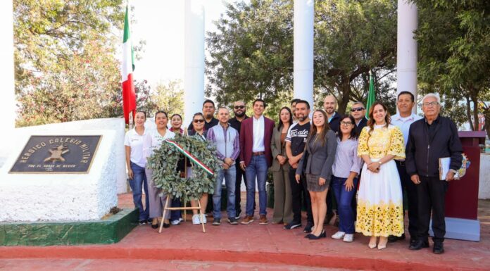 CONMEMORA AYUNTAMIENTO DE TECATE 178 ANIVERSARIO LUCTUOSO DE LA GESTA HEROICA DE LOS NIÑOS HÉROES