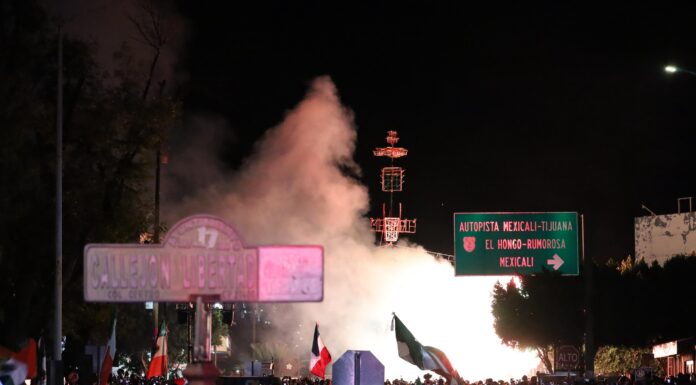 DAN GRITO DE INDEPENDENCIA EN TECATE