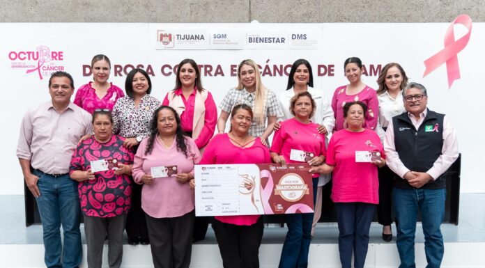 RECIBEN MUJERES TIJUANENSES VALES PARA MASTOGRAFÍA