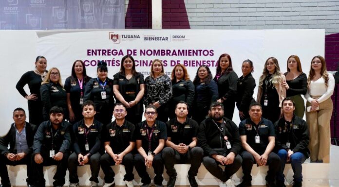 RECIBEN NOMBRAMIENTOS COMITÉS VECINALES 2025 EN TIJUANA