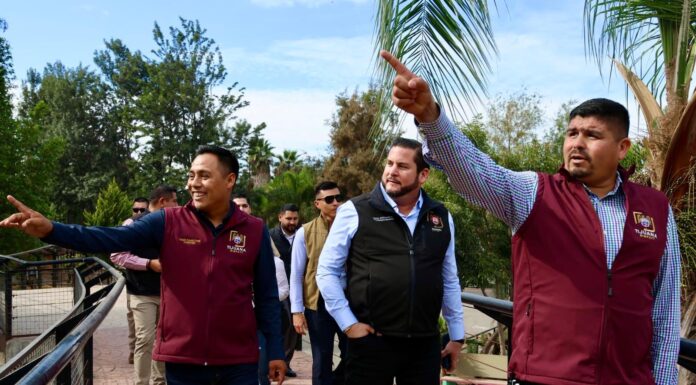 RECORRE ALCALDE DE TIJUANA EL PARQUE MORELOS
