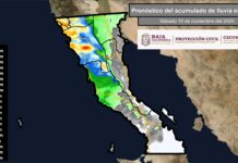 DECLARA PROTECCIÓN CIVIL BC ESTADO DE PRE-ALERTA ANTE FRENTES FRÍOS N° 14 y 15