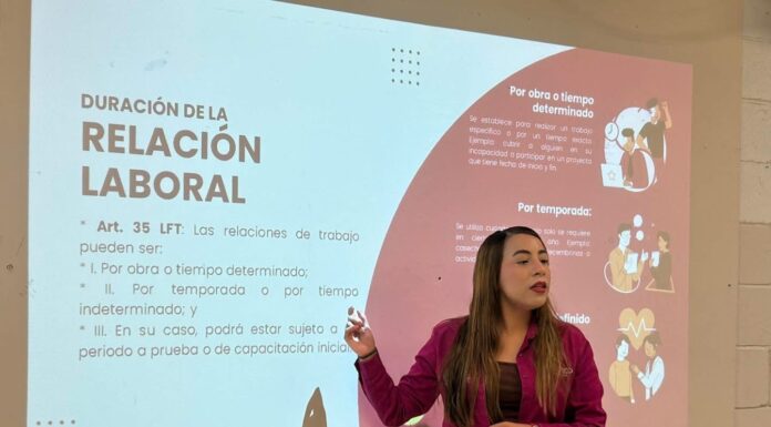 IMPULSAN A JUVENTUDES TECATENSES A CONOCER Y EJERCER SUS DERECHOS LABORALES