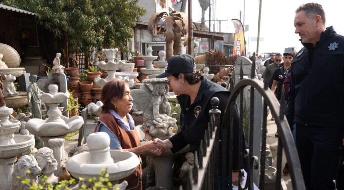 AYUNTAMIENTO DE PLAYAS DE ROSARITO ENCABEZA JORNADA DE SEGURIDAD EN EL BULEVAR POPOTLA