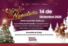 INVITAN A ROSARITENSES A UNIRSE AL GRAN DESFILE NAVIDEÑO 2025