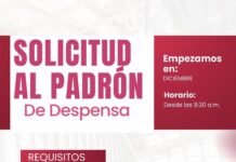 DIF-ROSARITO RECIBE SOLICITUDES PARA PADRÓN DE DESPENSAS