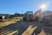 REALIZAN TRABAJOS DE MEJORAMIENTO URBANO EN DISTINTOS PUNTOS DE TECATE