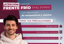 ALERTA EN BC POR INGRESO DEL FRENTE FRÍO N° 32
