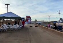 AGRARIOS SAN QUINTINENSES CIERRAN CARRETERA TRANSPENISULAR