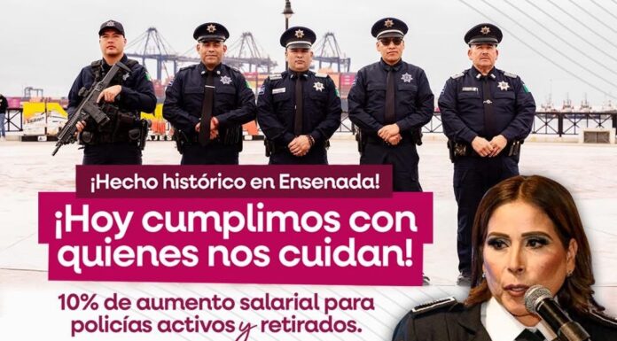 CELEBRA AYUNTAMIENTO DE ENSENADA EL DÍA DEL POLICÍA