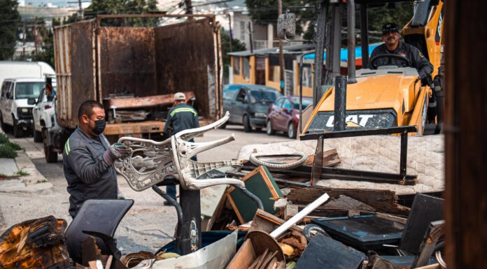RETIRAN 52 TONELADAS DE BASURA DE VARIAS COLONIAS DE TIJUANA