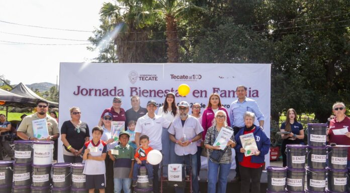 FORTALECEN LA JUSTICIA SOCIAL EN TECATE CON LA ENTREGA DE MÁS DE MIL APOYOS DIRECTOS A FAMILIAS