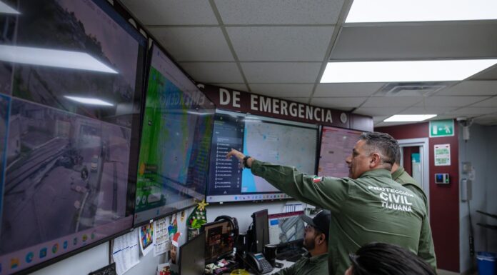TRAS LLUVIAS, SE REGISTRAN MÁS DE 30 REPORTES DE INCIDENCIAS EN TIJUANA