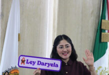 LEGISLADORA IMPULSA EXHORTO PARA REVISAR AVANCES DE LA LEY DARYELA