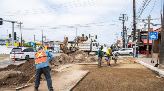 REABREN BULEVAR BENITO JUÁREZ EN ROSARITO