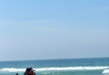 REFUERZAN VIGILANCIA EN PLAYAS DE ROSARITO POR ALTA AFLUENCIA DE PERSOANS