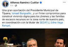 RECONOCEN A ISMAEL BURGUEÑO COMO PIEZA CLAVE EN EL PLAN NACIONAL DE VIVIENDA