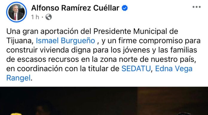 RECONOCEN A ISMAEL BURGUEÑO COMO PIEZA CLAVE EN EL PLAN NACIONAL DE VIVIENDA