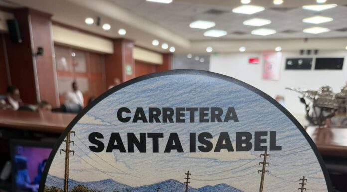 IMPULSA LEGISLADORA, RUTA DE COORDINACIÓN PARA REHABILITAR CARRETERA SANTA ISABEL