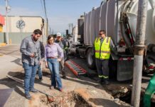 MÓNICA VEGA IMPULSA MANTENIMIENTO PREVENTIVO EN LA RED SANITARIA DE TIJUANA Y ROSARITO