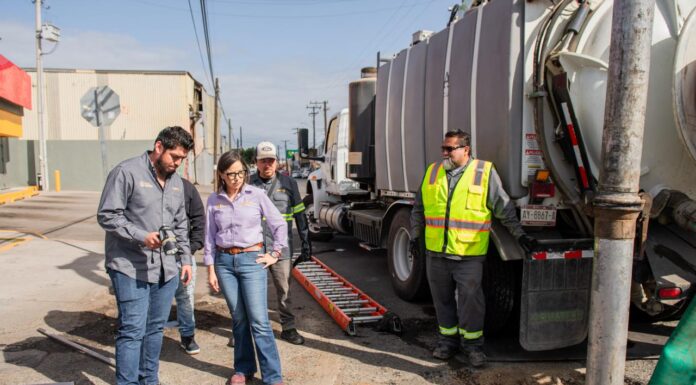 MÓNICA VEGA IMPULSA MANTENIMIENTO PREVENTIVO EN LA RED SANITARIA DE TIJUANA Y ROSARITO