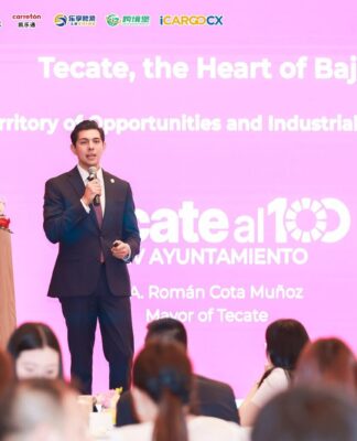 PROMUEVE ROMÁN COTA A TECATE COMO DESTINO ESTRATÉGICO DE INVERSIÓN