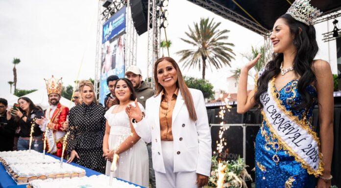 ENCABEZA AYUNTAMIENTO DE ENSENADA FESTEJOS POR 144 ANIVERSARIO DE LA CIUDAD