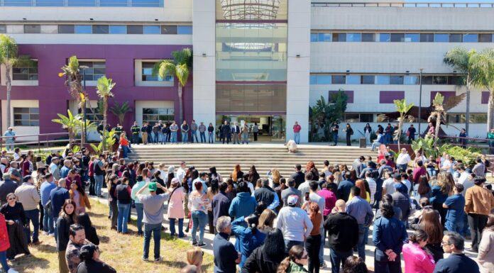 EMPLEADOS MUNICIPALES PARTICIPAN EN EL PRIMER SIMULARO NACIONAL DE SISMO