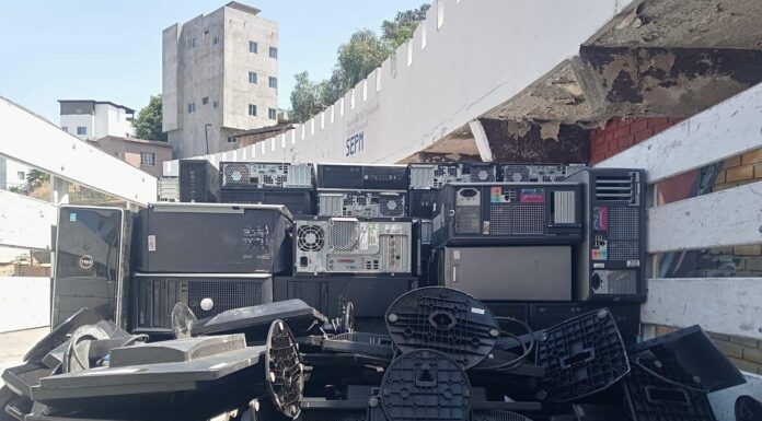 MÁS DE 4 TONELADAS EN EQUIPO DE CÓMPUTO SERÁN RECICLADAS